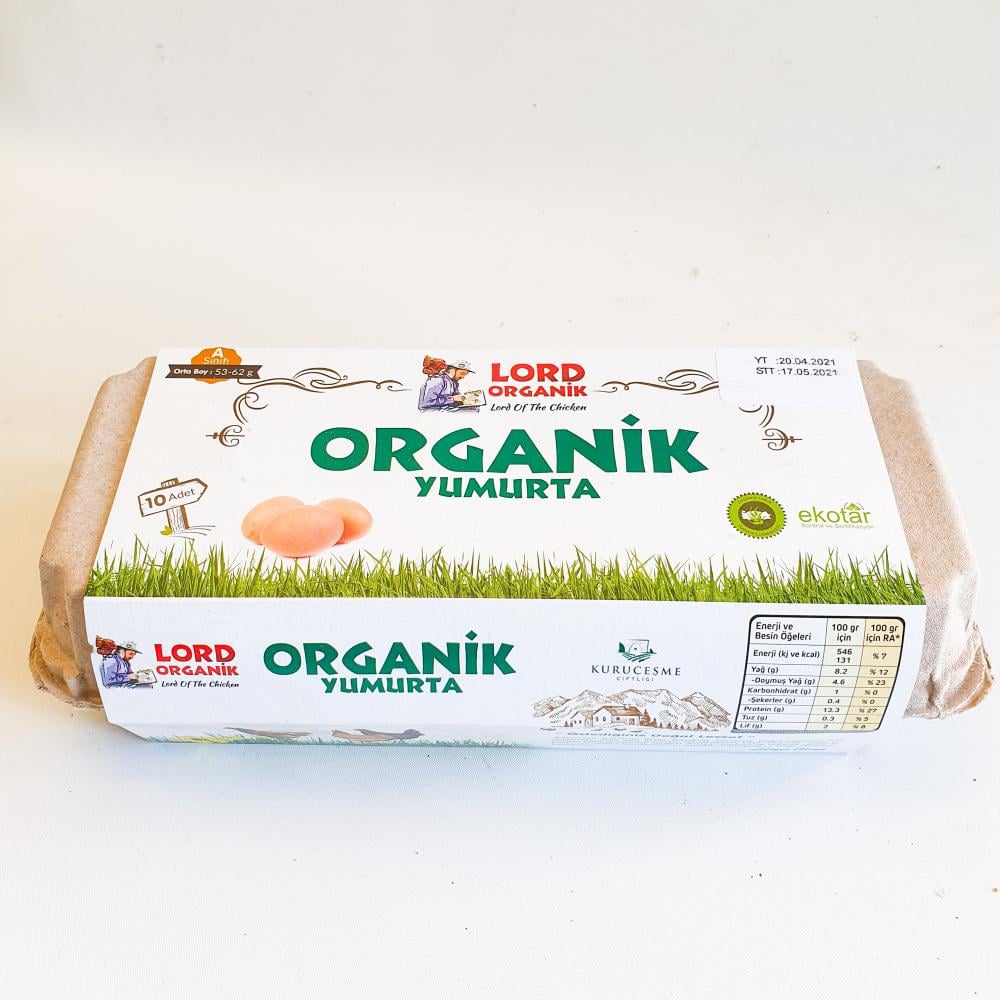 organik yumurta 10 lu