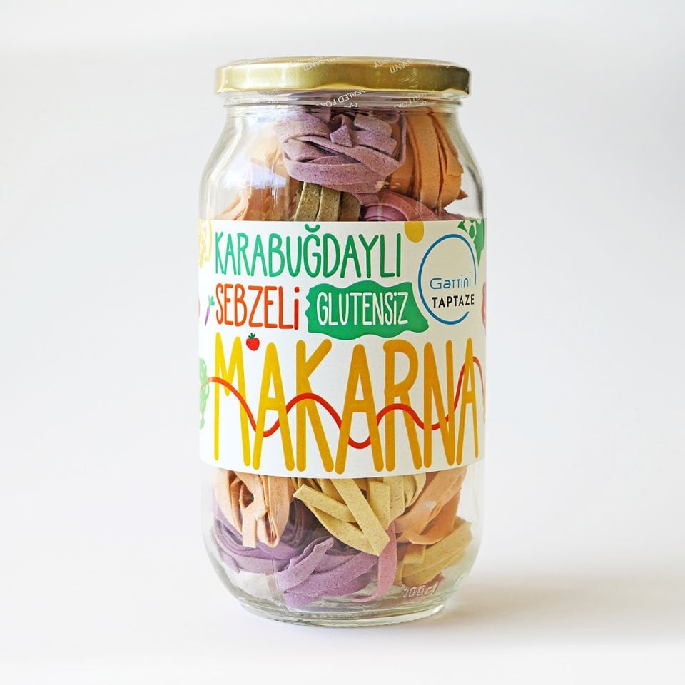 GLUTENSİZ SEBZELİ MAKARNA 230 GR